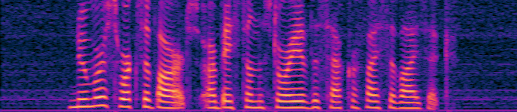 Spectrogram of Separated Audio - Speaker 1